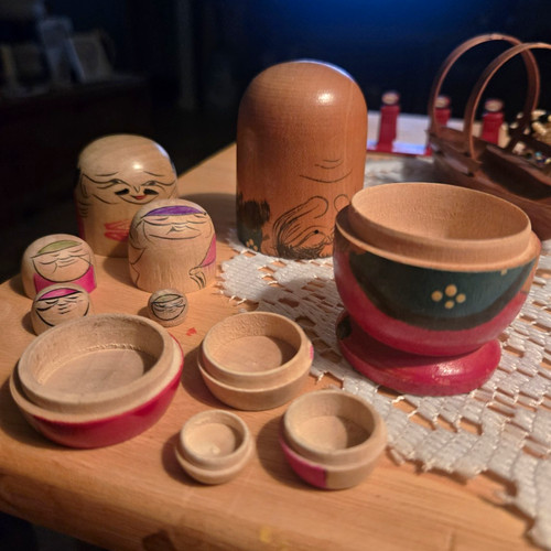 Fukururma lucky gods wooden - fukururma,
