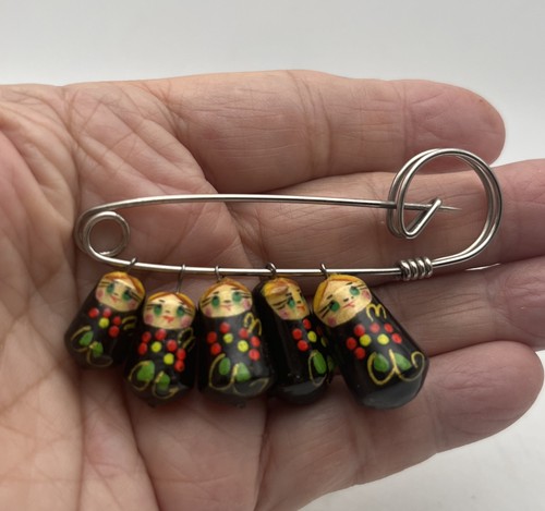 Vintage russian matryoshka - vintage,