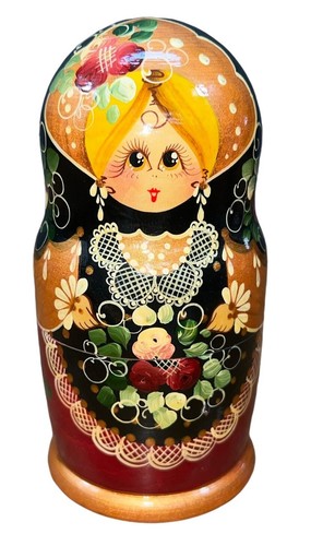 Vintage 1990s russian - russian, nesting