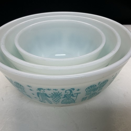 Pyrex nesting bowls amish - pyrex,