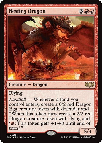Nesting dragon tdc 225 - dragon, 225]