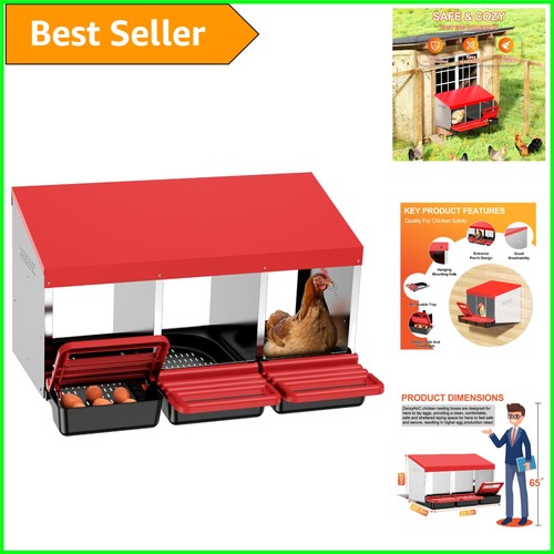 Backyard chicken nesting box - backyard,