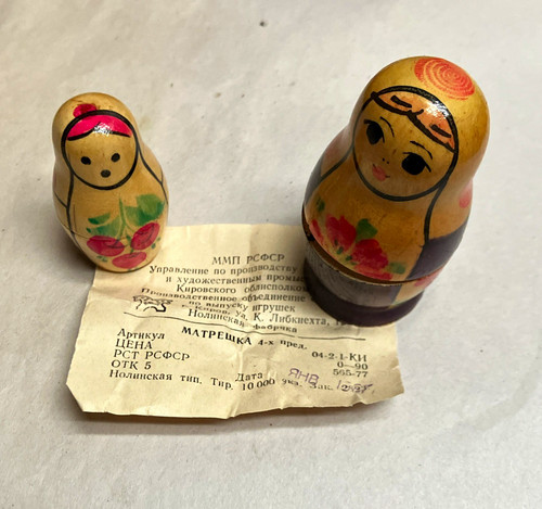 Russian matryoshka nesting - russian,