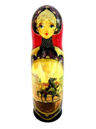 Russian matryoshka - russian, 13.5"