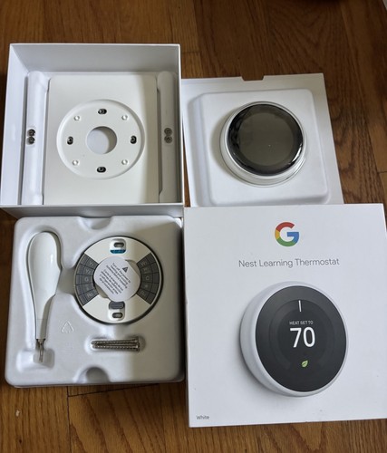 Nest learning thermostat 3rd - thermostat,,